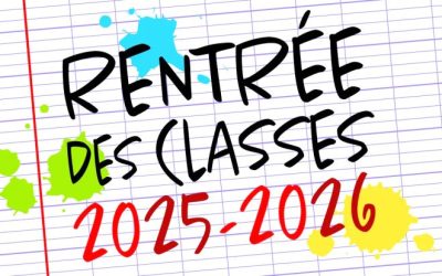 Bonne rentrée 2025 / 2026 !