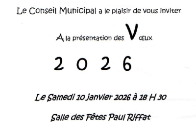 Voeux 2026