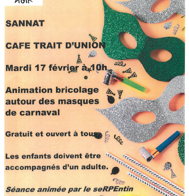 ANIMATIONS BRICOLAGES – AGIR