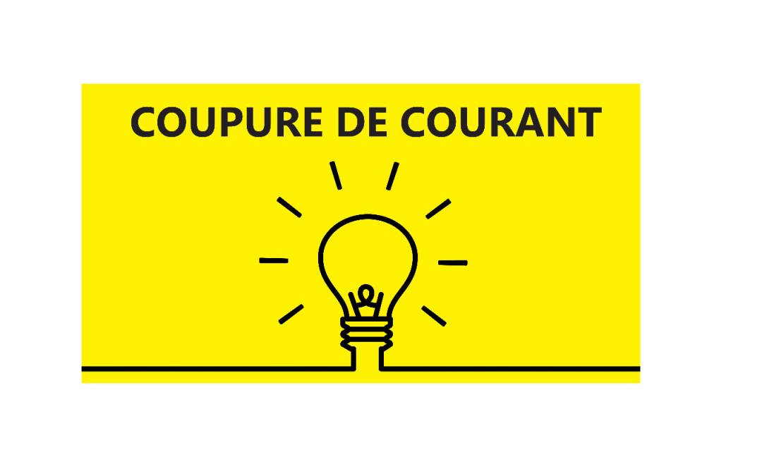 COUPURES DE COURANT POUR TRAVAUX – Secteur Luard –